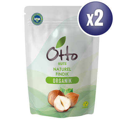 Otto Nuts Organik Çiğ Fındık 2 x 150 g