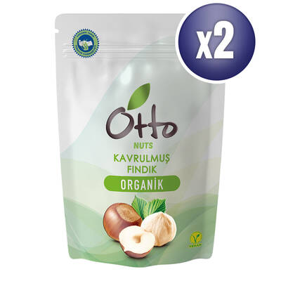 Otto Nuts Organik Kavrulmuş Fındık 2 x 150 g