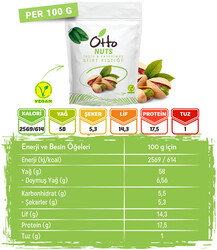 Vegan Tuzlu Kavrulmuş Siirt Fıstığı 150 g - Thumbnail