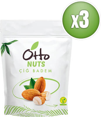Vegan Çiğ Badem 3 x 40 g