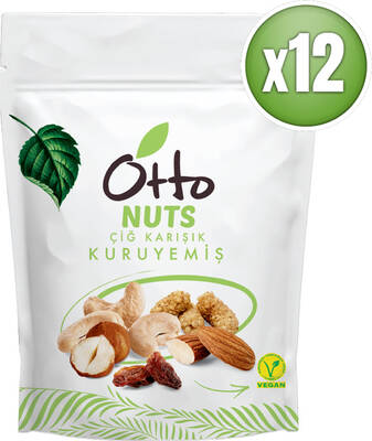 Vegan Çiğ Karışık Kuruyemiş 12 x 150 g