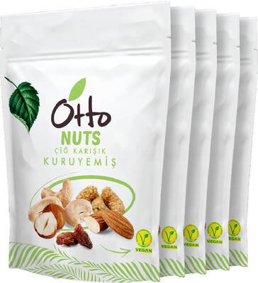 Vegan Çiğ Karışık Kuruyemiş 5 x 150 g