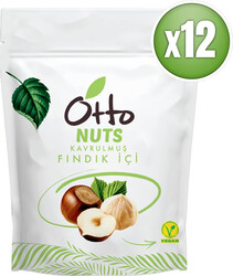 Otto Nuts - Vegan Kavrulmuş Fındık İçi 12 x 150 g