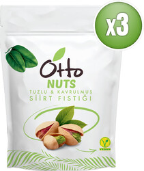 Otto Nuts - Vegan Kavrulmuş Siirt Fıstığı 3 x 150 g