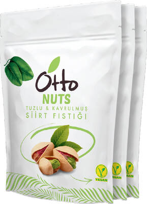 Vegan Kavrulmuş Siirt Fıstığı 3 x 150 g